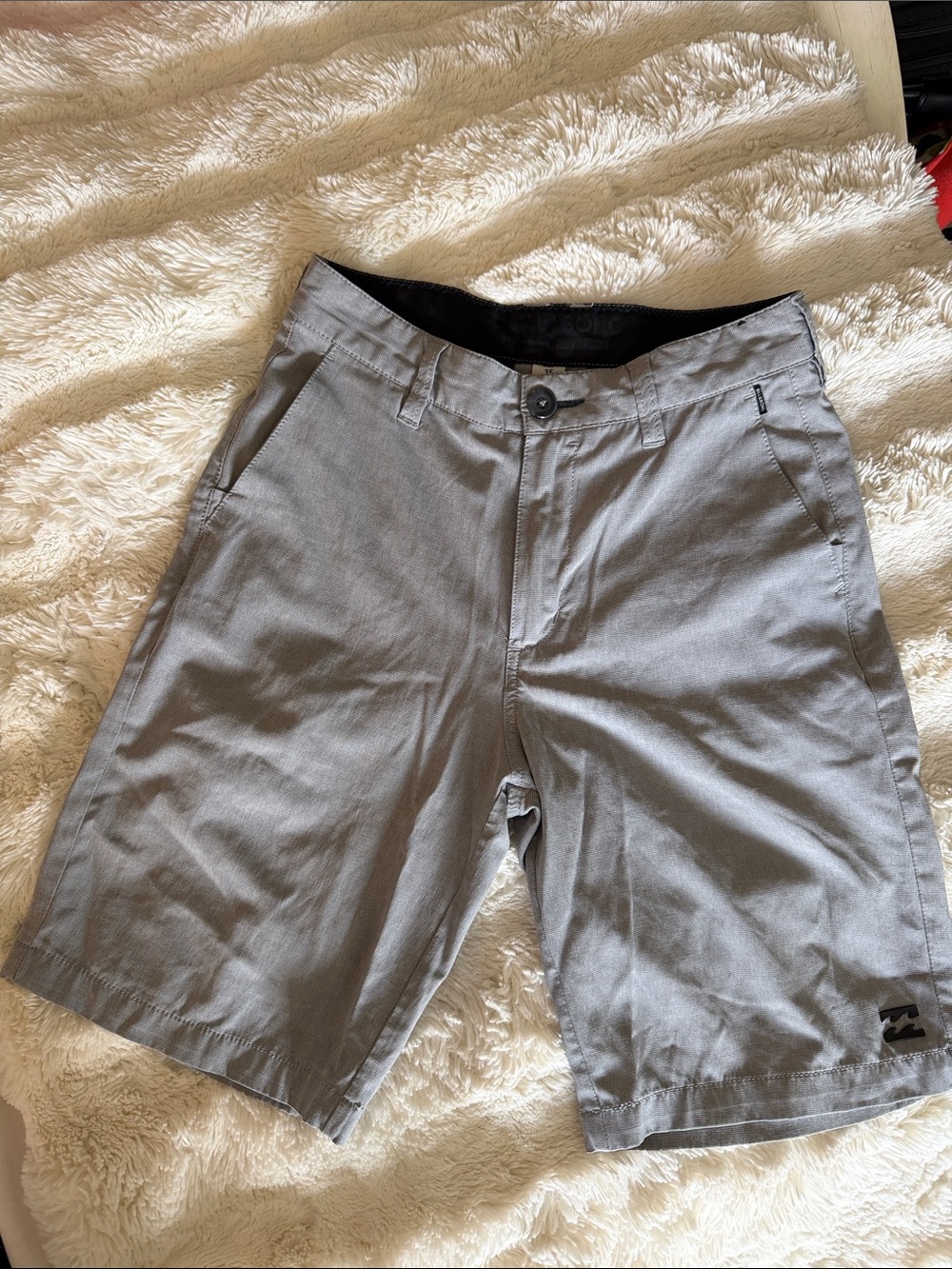 Men's Gray Casual Shorts